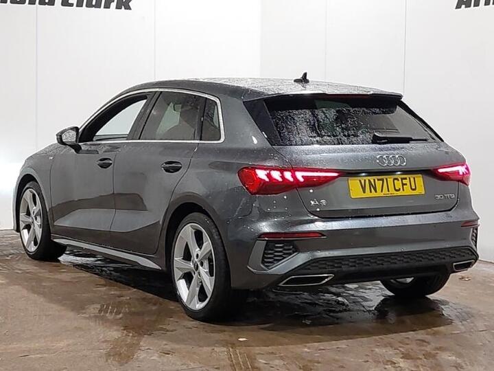 Audi A3 1.0 TFSI 30 S Line Sportback Euro 6 (s/s) 5dr
