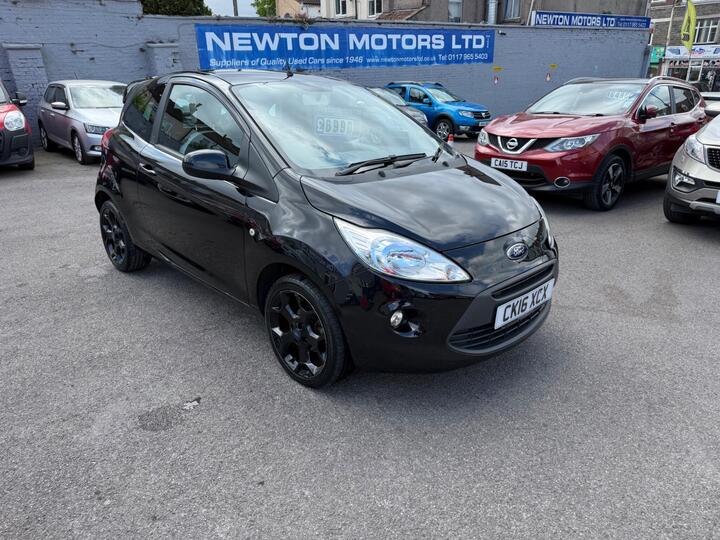 Ford Ka 1.2 Zetec Black Edition Euro 6 (s/s) 3dr