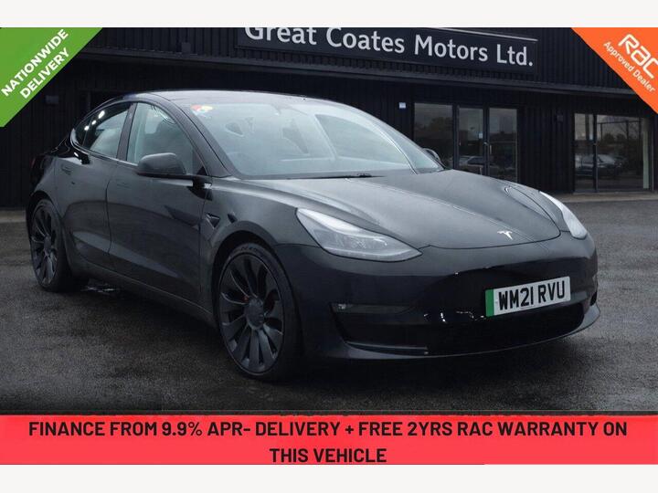 Tesla Model 3 (Dual Motor) Performance Auto 4WDE 4dr (Performance Upgrade)