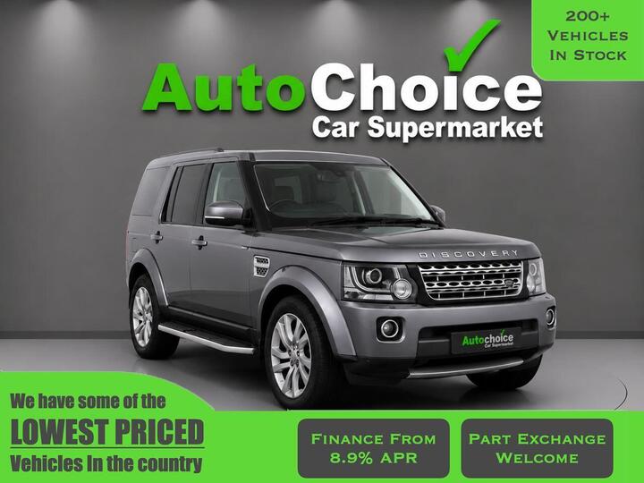 Land Rover DISCOVERY 4 3.0 SD V6 HSE Auto 4WD Euro 6 (s/s) 5dr Land Rover DISCOVERY 4 3.0 SD V6 HSE Auto 4WD Euro 6 (s/s) 5dr