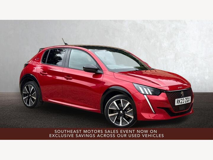Peugeot 208 50kWh GT Premium Auto 5dr (7kW Charger) Peugeot 208 50kWh GT Premium Auto 5dr (7kW Charger)