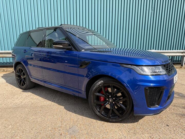 Land Rover Range Rover Sport 5.0 P575 V8 SVR Auto 4WD Euro 6 (s/s) 5dr Land Rover Range Rover Sport 5.0 P575 V8 SVR Auto 4WD Euro 6 (s/s) 5dr