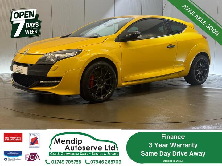 Renault Megane 2.0T 16V Renaultsport Cup Chassis + Recaro Coupe 3dr Petrol Manual Euro 5 (265 Ps)