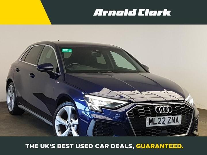 Audi A3 1.0 TFSI 30 S Line Sportback S Tronic Euro 6 (s/s) 5dr
