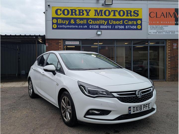 Vauxhall Astra 1.6 CDTi BlueInjection Tech Line Nav Auto Euro 6 5dr