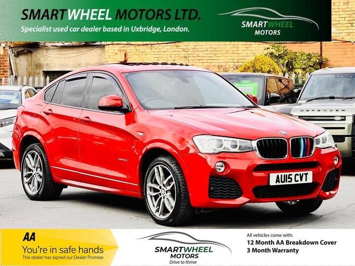 BMW X4 2.0 20d M Sport Auto XDrive Euro 6 (s/s) 5dr