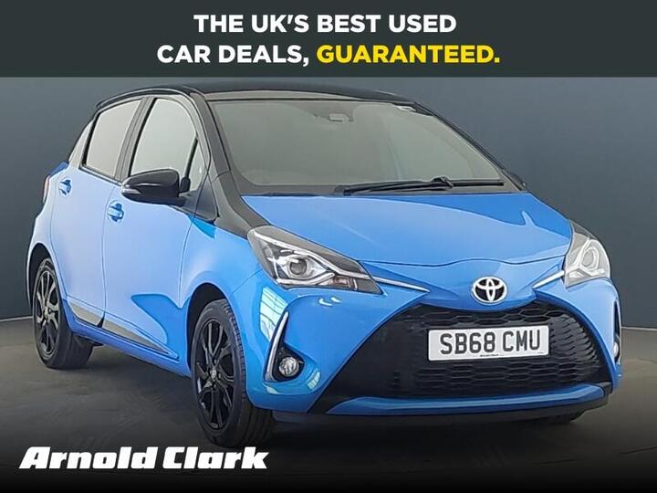 Toyota Yaris 1.5 VVT-i Cyan Bi-Tone Euro 6 5dr Toyota Yaris 1.5 VVT-i Cyan Bi-Tone Euro 6 5dr