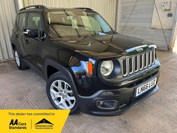 Jeep Renegade 1.4T MultiAirII Longitude DDCT Euro 6 (s/s) 5dr Jeep Renegade 1.4T MultiAirII Longitude DDCT Euro 6 (s/s) 5dr