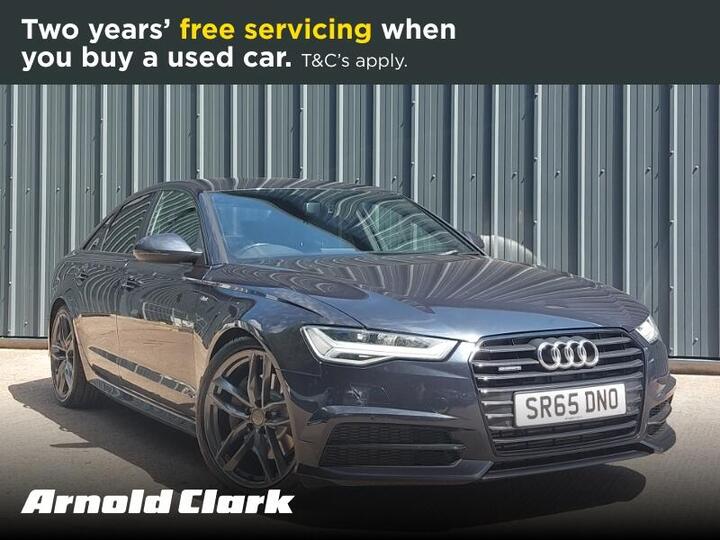 Audi A6 Saloon 3.0 TDI V6 Black Edition S Tronic Quattro Euro 6 (s/s) 4dr