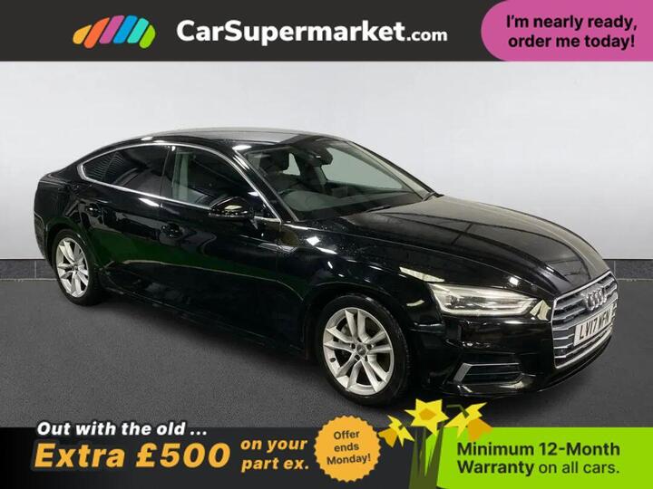 Audi A5 3.0 TDI V6 Sport Sportback S Tronic Quattro Euro 6 (s/s) 5dr