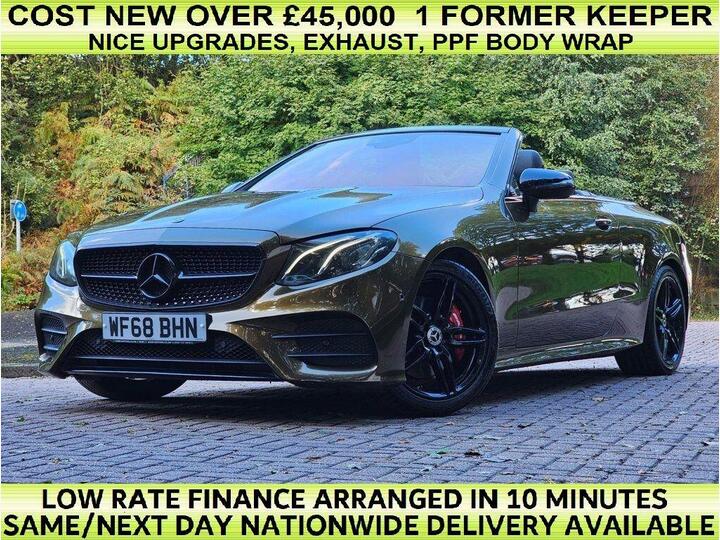 Mercedes-Benz E CLASS 2.0 E300 AMG Line Cabriolet G-Tronic+ Euro 6 (s/s) 2dr