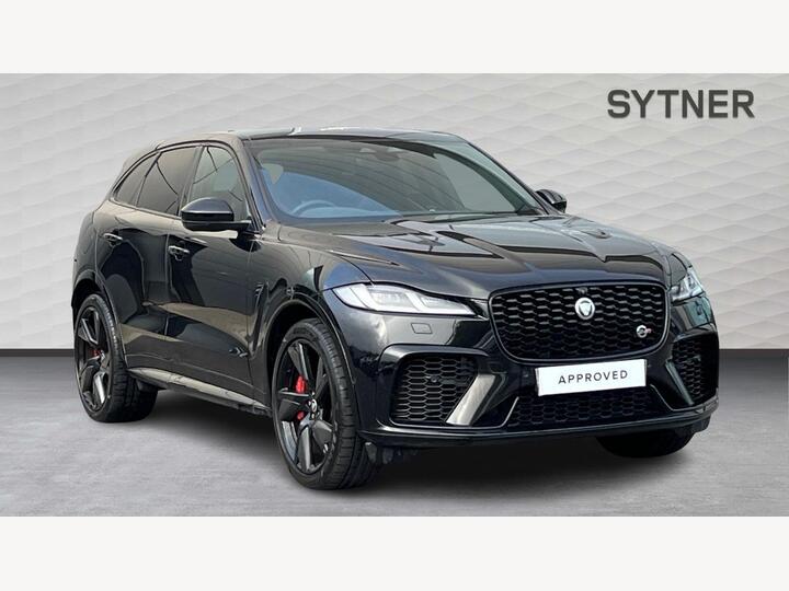Jaguar F-PACE 5.0 P550 V8 SVR Quickshift AWD Euro 6 (s/s) 5dr