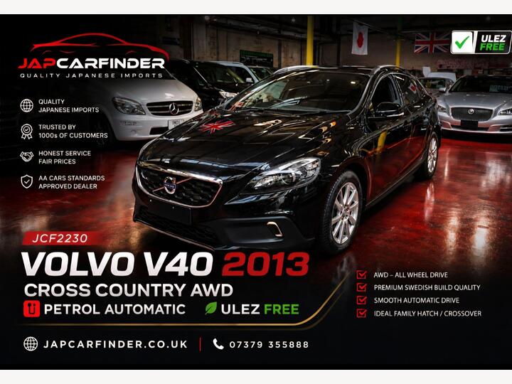 Volvo V40 Cross Country 2.0 T5 Lux Nav Geartronic AWD Euro 6