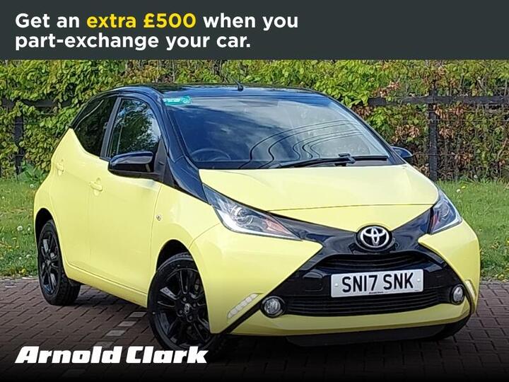 Toyota AYGO 1.0 VVT-i X-cite 3 Yellow Bi-Tone Euro 6 5dr