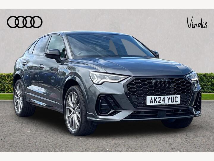 Audi Q3 1.4 TFSIe 45 Black Edition Sportback S Tronic Euro 6 (s/s) 5dr 13kWh