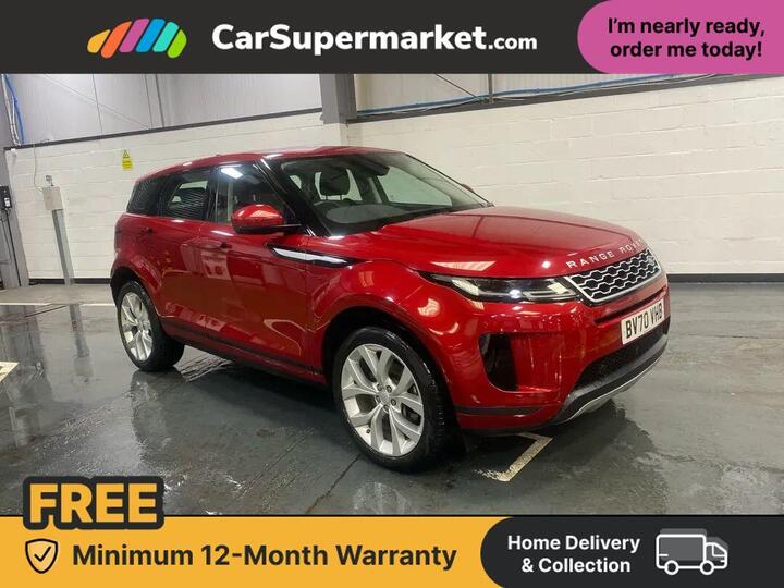 Land Rover Range Rover Evoque 1.5 P300e 12.2kWh SE Auto 4WD Euro 6 (s/s) 5dr Land Rover Range Rover Evoque 1.5 P300e 12.2kWh SE Auto 4WD Euro 6 (s/s) 5dr