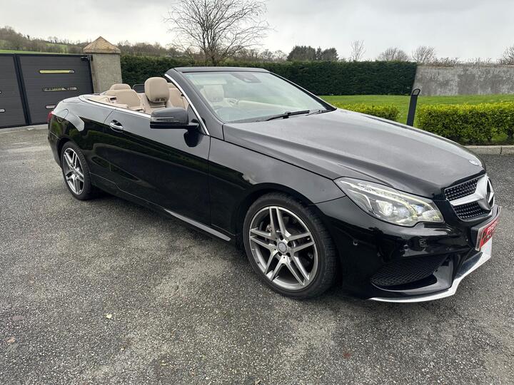 Mercedes-Benz E Class 3.0 E350d V6 BlueTEC AMG Line (Premium) Cabriolet G-Tronic+ Euro 6 (s/s) 2dr Mercedes-Benz E Class 3.0 E350d V6 BlueTEC AMG Line (Premium) Cabriolet G-Tronic+ Euro 6 (s/s) 2dr