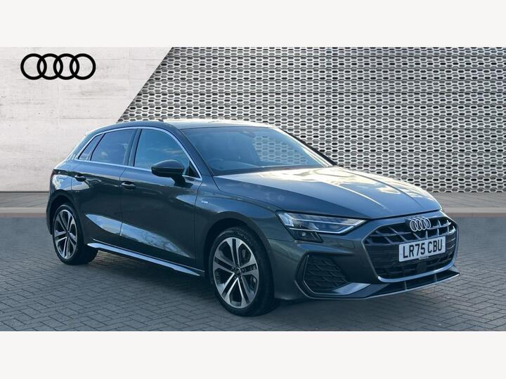 Audi A3 1.5 TFSIe 40 S Line Sportback S Tronic Euro 6 (s/s) 5dr 17.9kWh