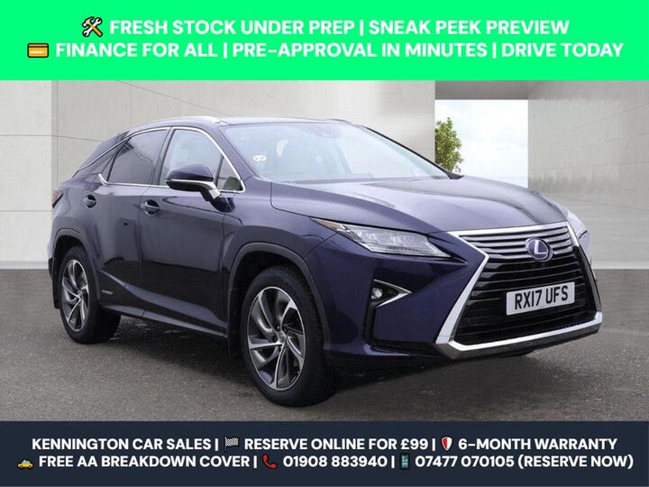Lexus RX 3.5 450h V6 Premier CVT 4WD Euro 6 (s/s) 5dr