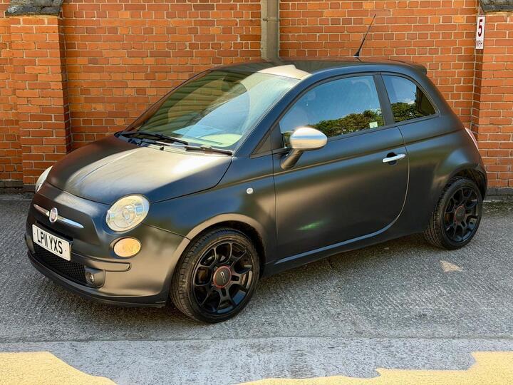Fiat 500 0.9 TwinAir Matt Black Dualogic Euro 5 (s/s) 3dr