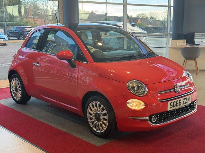 Fiat 500 1.2 Lounge Euro 6 (s/s) 3dr