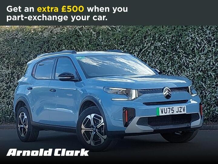 Citroen E-C3 Aircross Standard Range 44kWh PLUS Auto 5dr (7.4kW Charger)