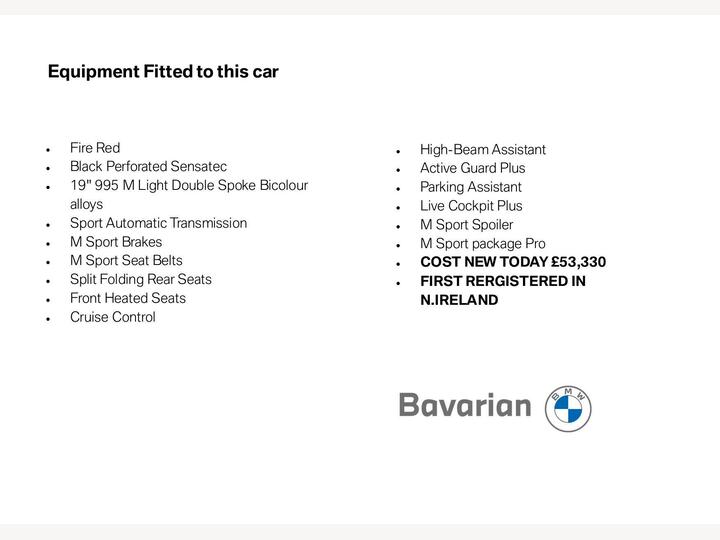 BMW 3 Series 2.0 330e 22.3kWh M Sport Auto Euro 6 (s/s) 4dr