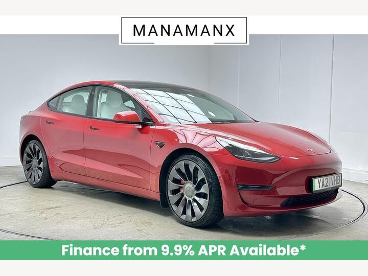 Tesla Model 3 (Dual Motor) Performance Auto 4WDE 4dr (Performance Upgrade) Tesla Model 3 (Dual Motor) Performance Auto 4WDE 4dr (Performance Upgrade)