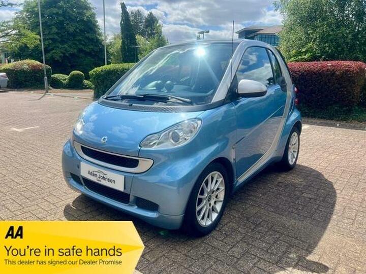 Smart Fortwo 1.0 MHD Passion SoftTouch Euro 5 (s/s) 2dr Smart Fortwo 1.0 MHD Passion SoftTouch Euro 5 (s/s) 2dr