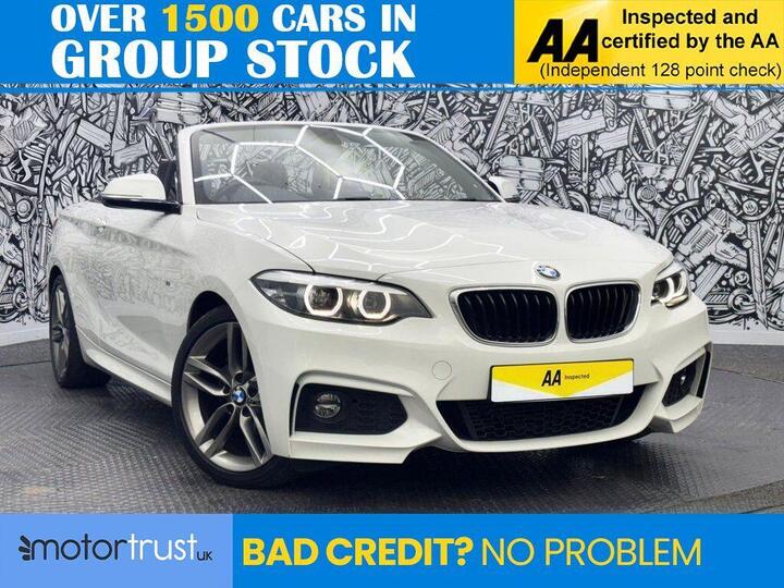 BMW 2 SERIES 2.0 218d M Sport Auto Euro 6 (s/s) 2dr