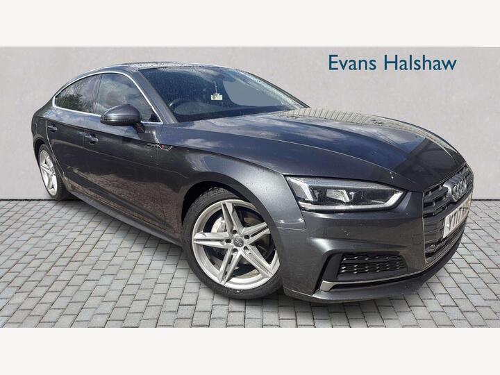 Audi A5 DIESEL SPORTBACK 2.0 TDI S Line Sportback S Tronic Quattro Euro 6 (s/s) 5dr