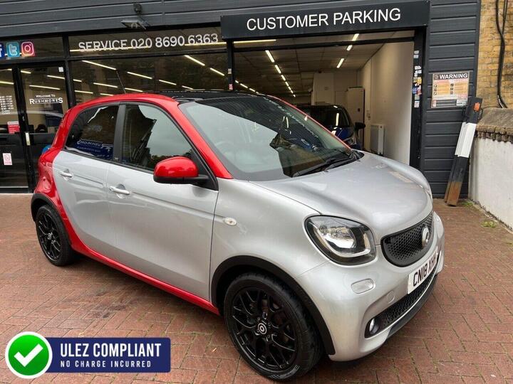Smart FORFOUR 0.9T Prime Sport (Premium Plus) Twinamic Euro 6 (s/s) 5dr