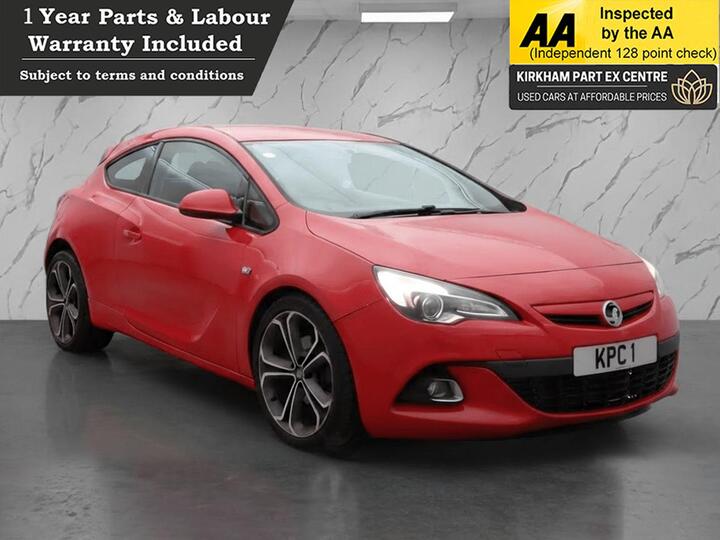 Vauxhall ASTRA GTC 1.4T Limited Edition Euro 5 (s/s) 3dr