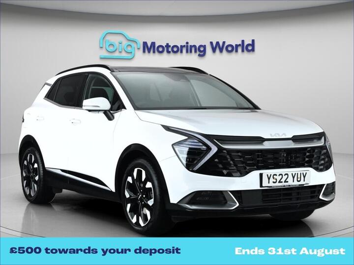 Kia Sportage 1.6 T-GDi 13.8kWh 4 Auto AWD Euro 6 (s/s) 5dr