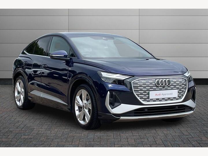 Audi Q4 E-tron 40 S Line Sportback Auto 5dr 82kWh Audi Q4 E-tron 40 S Line Sportback Auto 5dr 82kWh