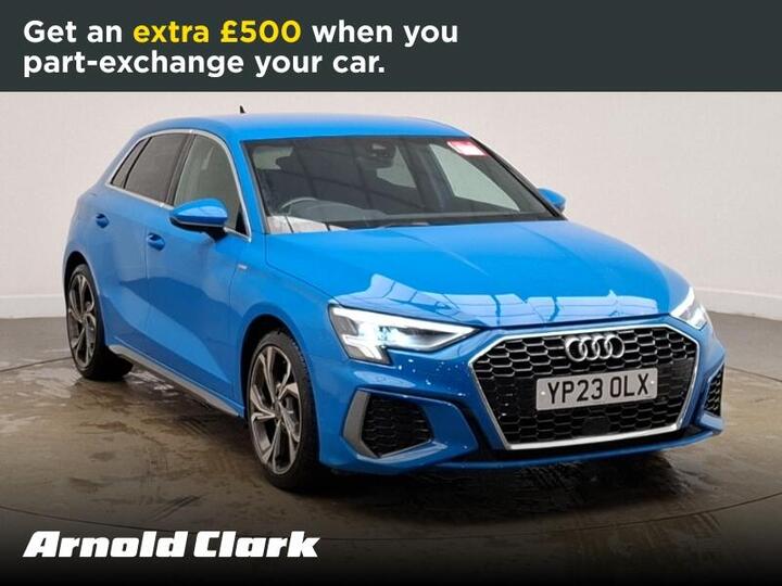 Audi A3 1.0 TFSI 30 S Line Sportback Euro 6 (s/s) 5dr