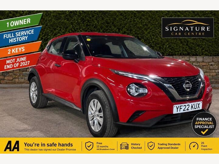 Nissan Juke 1.0 DIG-T Visia Euro 6 (s/s) 5dr