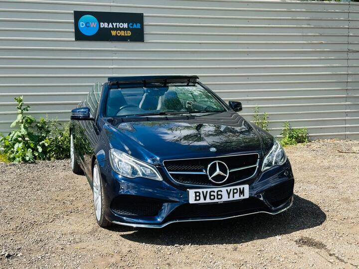 Mercedes-Benz E Class 3.0 E350d V6 AMG Line Edition Cabriolet G-Tronic+ Euro 6 (s/s) 2dr