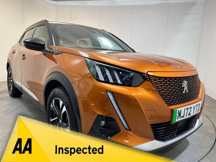 Peugeot E-2008 50kWh GT Auto 5dr (7kW Charger) Peugeot E-2008 50kWh GT Auto 5dr (7kW Charger)