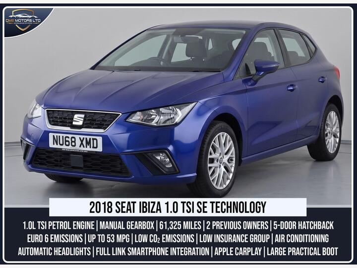 SEAT Ibiza 1.0 TSI SE Technology Euro 6 (s/s) 5dr GPF