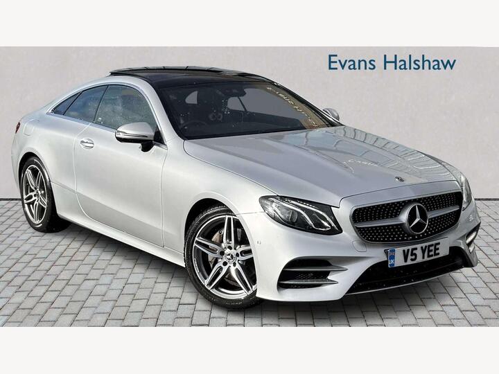 Mercedes-Benz E CLASS DIESEL COUPE 2.0 E220d AMG Line (Premium) G-Tronic+ Euro 6 (s/s) 2dr Mercedes-Benz E CLASS DIESEL COUPE 2.0 E220d AMG Line (Premium) G-Tronic+ Euro 6 (s/s) 2dr