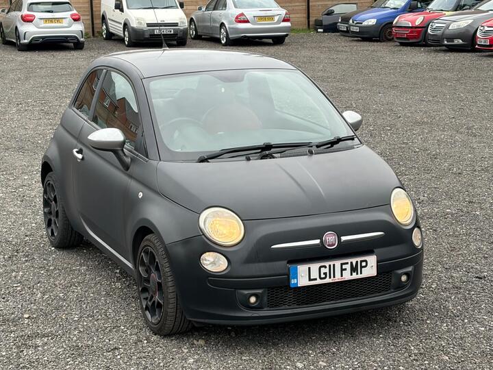 Fiat 500 0.9 TwinAir Matt Black Euro 5 (s/s) 3dr