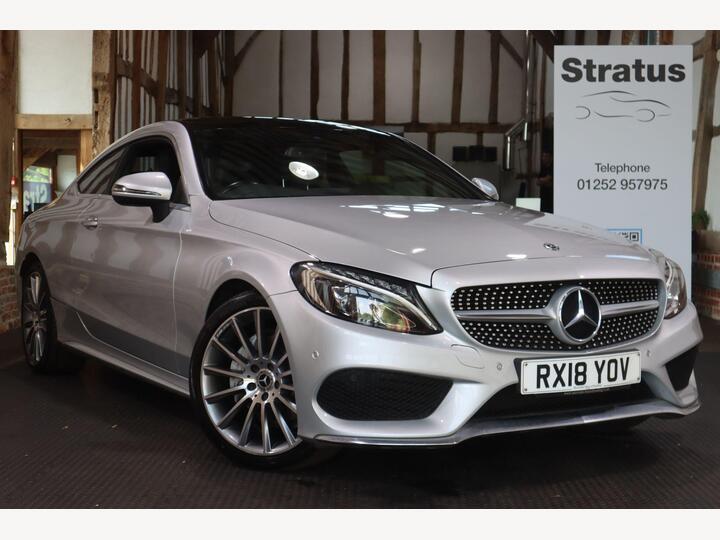 Mercedes-Benz C Class 2.1 C220d AMG Line (Premium) G-Tronic+ Euro 6 (s/s) 2dr