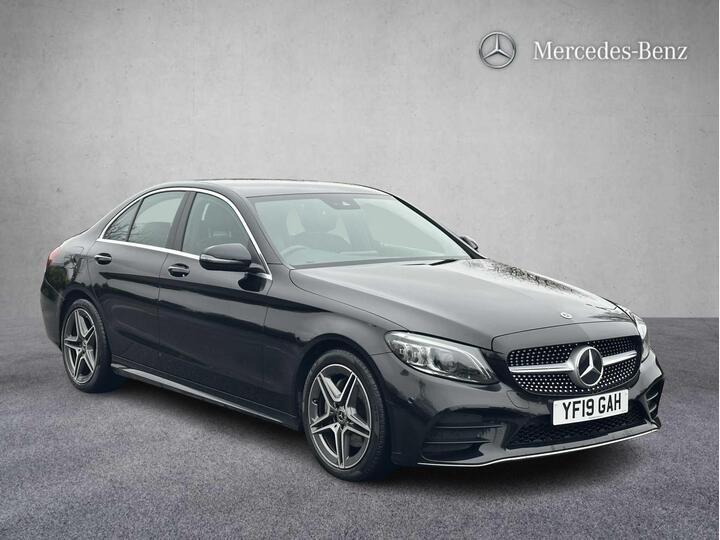 Mercedes-Benz C Class 2.0 C220d AMG Line (Premium) G-Tronic+ Euro 6 (s/s) 4dr