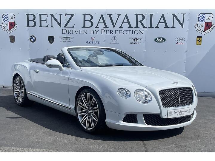 Bentley Continental 6.0 W12 GTC Speed Auto 4WD Euro 5 2dr