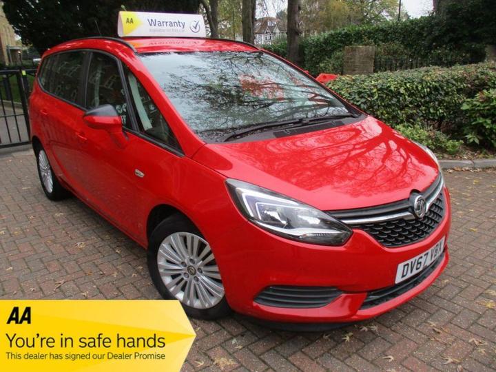 Vauxhall Zafira 1.4i Turbo Design Euro 6 5dr