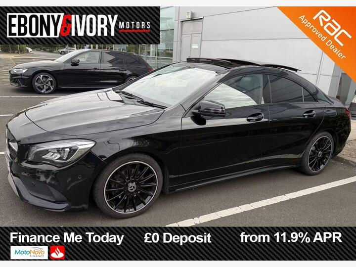 Mercedes-Benz CLA 1.6 CLA200 AMG Line Night Edition (Plus) Coupe Euro 6 (s/s) 4dr