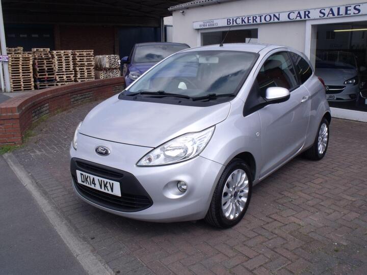 Ford Ka 1.2 Zetec Euro 6 (s/s) 3dr