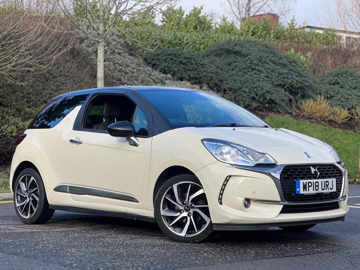 DS AUTOMOBILES DS 3 1.2 PureTech Parthenon Cream Euro 6 (s/s) 3dr