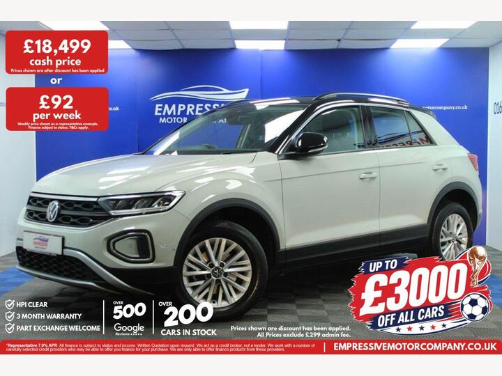 Volkswagen T-ROC 1.0 TSI Life Euro 6 (s/s) 5dr